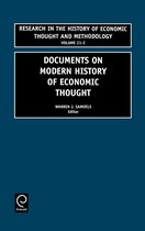 Research in the History of Economic Thought and Methodology21, Part C- Documents on Modern History of Economic Thought