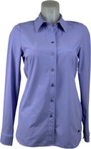 Angelle Milan – Travelkleding voor dames – Lila Casual Blouse – Ademend – Casual – Duurzame Blouse - In 5 maten - Maat M