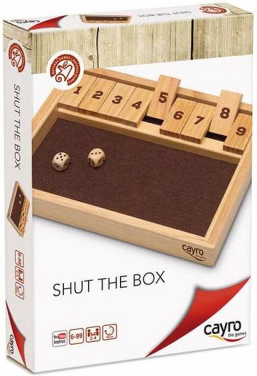 Bordspel Cayro Shut the Box