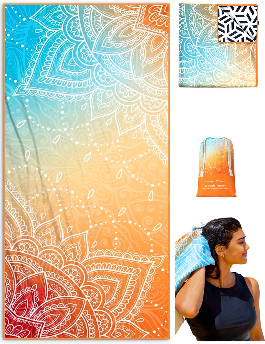 Diveblues® Sneldrogende Handdoek - UltraSoft Badlaken - 178 x 80 cm - Travel Towel - Badhanddoek - Premium Microvezel