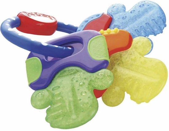 Nûby bijtspeeltje Koelbijtsleutels - blauw - 3m+ van Nûby — afbeelding 2