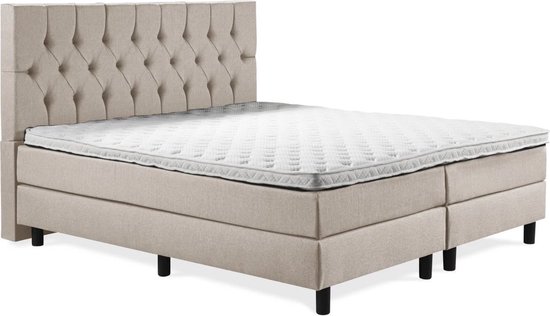 Boxspring Luxe 180x220 Capiton beige