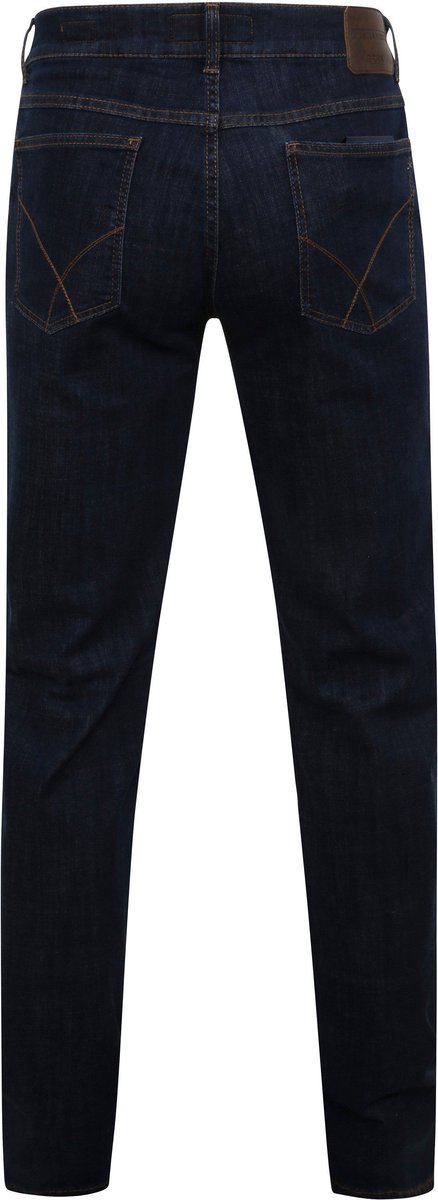 Brax Cooper Denim Jeans Donkerblauw Heren Maat W 33 L 34