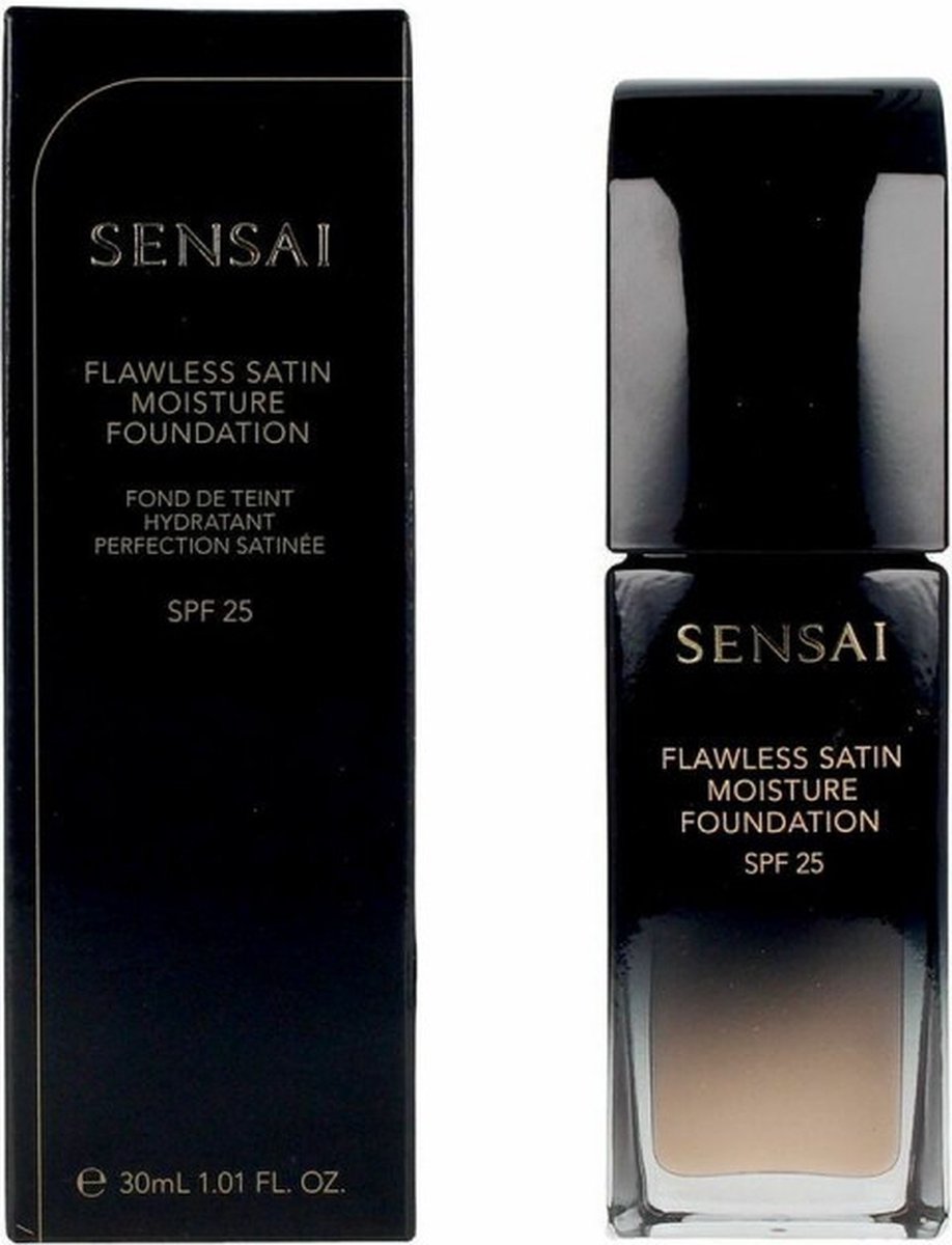 Vloeibare Foundation Kanebo Sensai Spf 20 202-Ochre beig (30 ml)