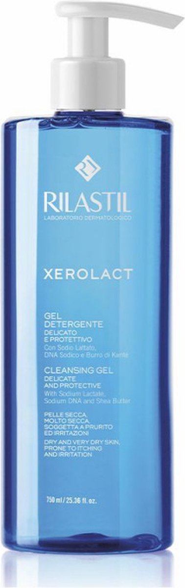 Gezichtsreinigingsgel Rilastil Xerolact Beschermer (750 ml)