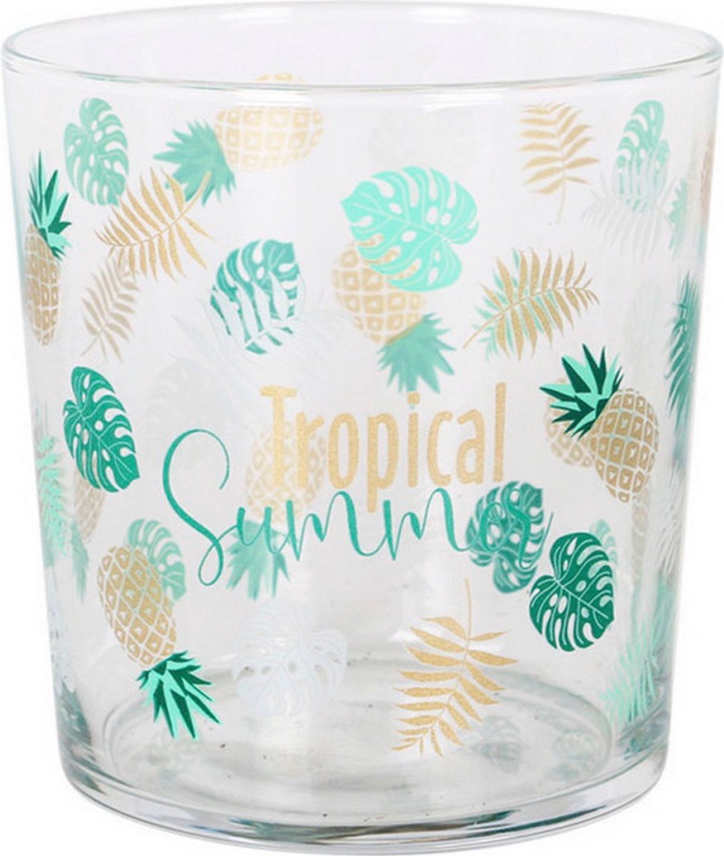 LAV set van 6 printglazen Tropical Summer - 34cl