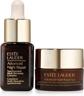 Estée Lauder 2-Pc Power Pair Repair + Brighten Set Advanced Night Repair 7 ml + oog creme 5 ml