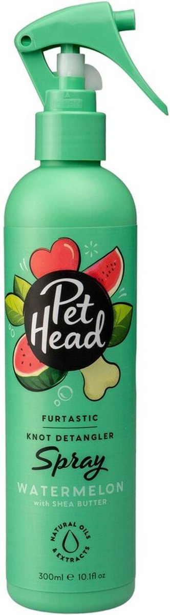 Gladmakende Spray Pet Head Furtastic Hond Watermeloen Ontwarrend middel (300 ml)