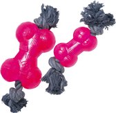 Dog toy Gloria Bone Pink S (9 cm)