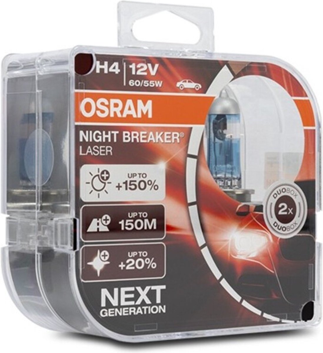 Osram H7 Night Breaker Laser Nouvelle Génération +150%