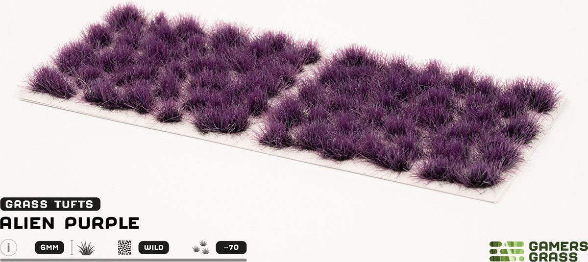 Alien Tufts Purple (6mm)