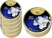 6 Blikjes Ice Drops á 200 gram - Voordeelverpakking Snoepgoed