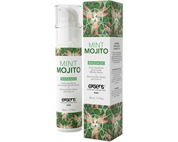 Verwarmende Massage Olie Met Smaak - Mojito