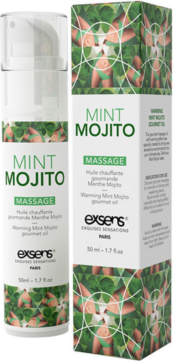 Goedkoopste Verwarmende Massage Olie Met Smaak - Mojito