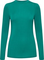 ICHI - Dames longsleeve shirt Philuca - Cadmium green - Maat XL
