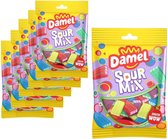 6 Zakken Damel Sour Mix á 150 gram - Voordeelverpakking Snoepgoed