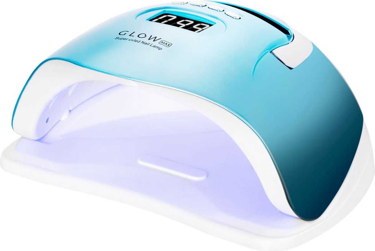 Dermasyis GLOW MAX F2 BP UV/LED Nagellamp 220W. #Turquoise
