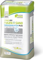 FugenSand Terrastegel Plus 15 kg - voegzand - kleur Beige - waterdoorlatend voegen terras - onkruidvrije tegels - Normeco