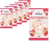 6 Sachets de Fruit Hearts Fortune á 200 grammes - Value Pack Bonbons