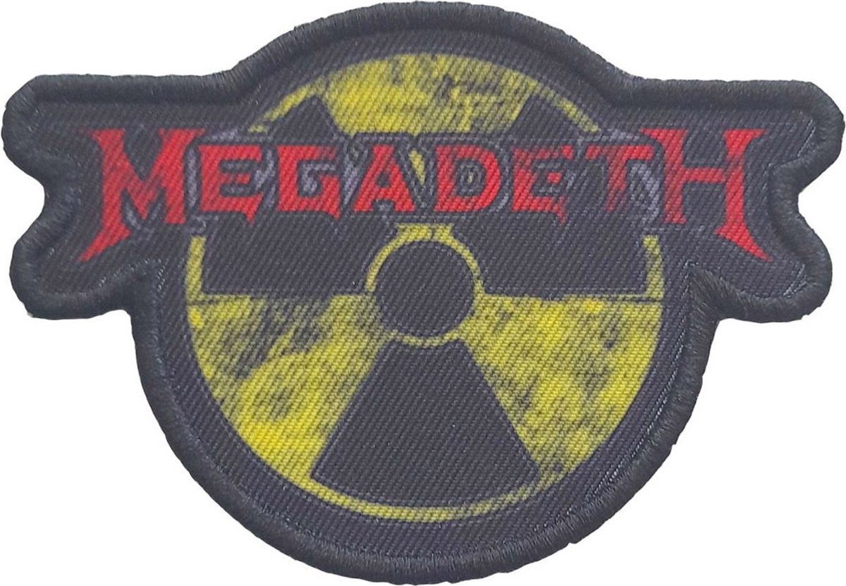 Megadeth - Hazard Logo Patch - Multicolours
