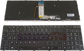 RGB backlit keyboard geschikt voor Clevo NB50TA (BE Azerty)