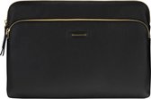 dbramante1928 Paris+ Sleeve - Laptop hoes 13 inch - Echt leer - MacBook Pro / Air 13 inch - Night Black