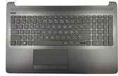 Topcase incl. keyboard geschikt voor HP 15-da0047nb (Belgisch Azerty)