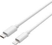 Câble Cazy USB-C vers Lightning - Câble USB C avec fonction de charge rapide - Convient pour iPhone / Apple - Certifié MFi - 150cm - Wit