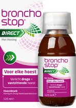 Bronchostop Direct - Hoestdrank  - Met honing - 120ml