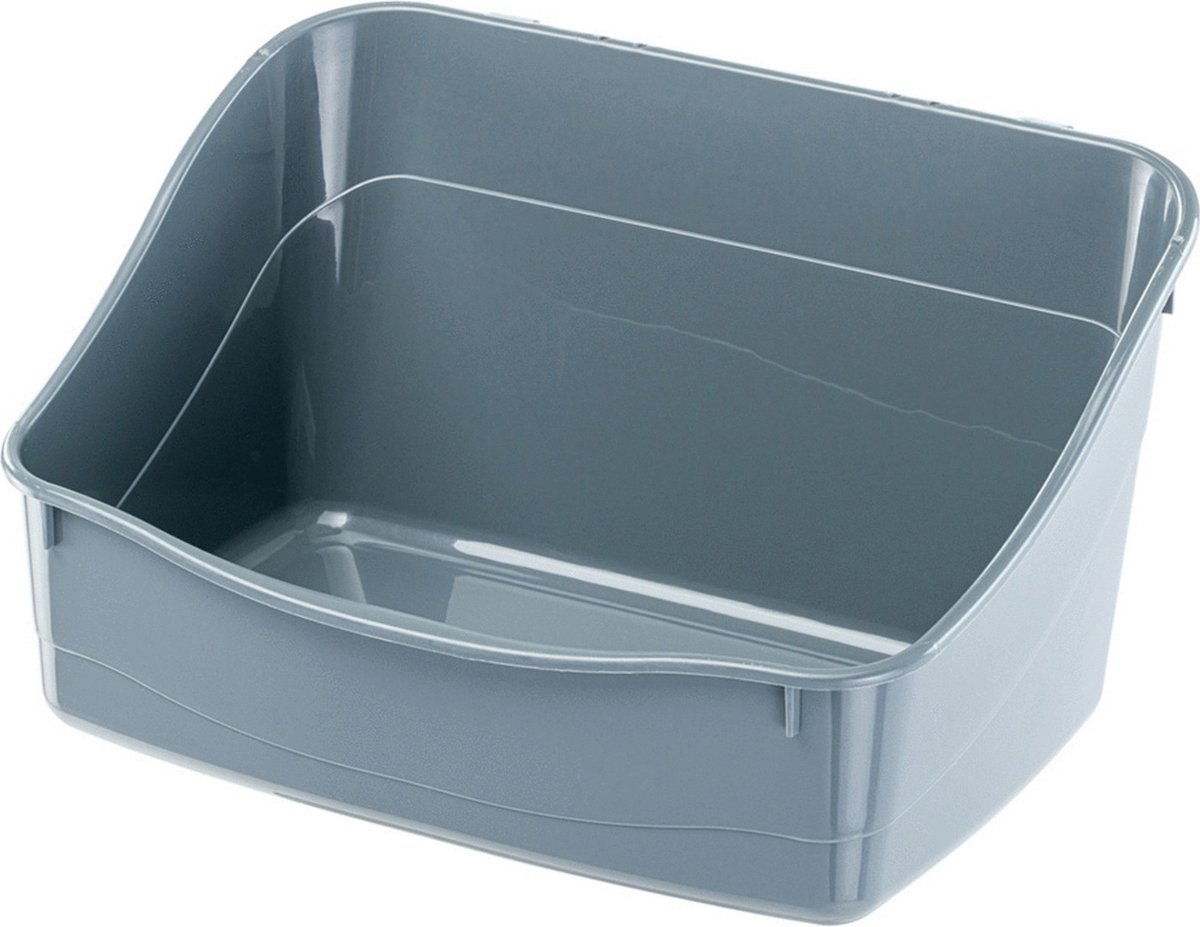 Ferplast L305 Konijnentoilet - 37 x 27 x 18.5 cm - Grijs / Zwart
