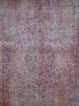 Istanboel-11015 - Vintage - Wasbaar - Bedrukt tapijt op chenille stof - Vloerkleed - Antislip - 100x150 cm