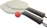 Jobber - Professioneel Beachtennis Set - Beachball set - Strandtennis Rackets met Rubber Grip  