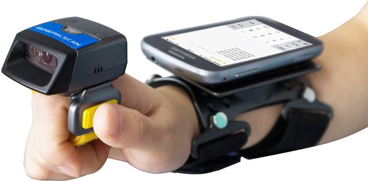 GeneralScan Zebra Arm Band GS AB2000 telefoon houder geweldig samen met de Ring barcode scanner !