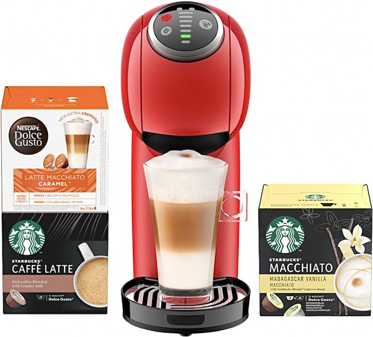 Krups Nescafé Dolce Gusto Genio S Plus - Machine à café automatique - Incl.  3 boîtes... | bol.com