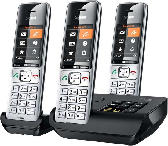 Gigaset CL660A Trio - Téléphone Fixe sans Fil avec Répondeur - 3 combinés -  Blanc - Cdiscount Téléphonie