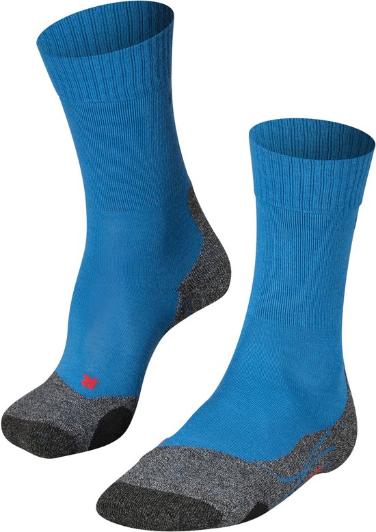 Chaussettes de randonnée FALKE TK2 pour homme - Bleu galaxie - Taille 44-45