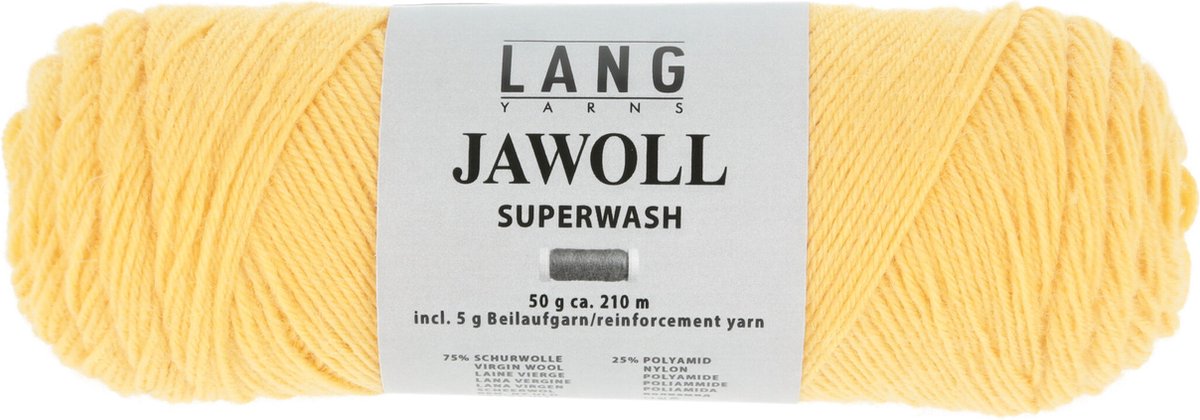 Lang Yarns Jawoll Superwash - 43 maïsgeel - Sokkenwol Garen