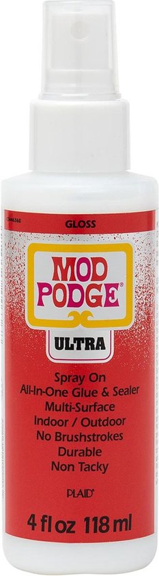 Mod Podge • Spray Ultra GLOSS (236ml) • Fixeerlijm en sealer in 1 • Sprayflacon 236ml - Mod Podge