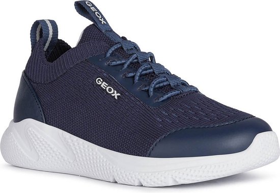 Geox Sneakers 'Perth' blauw / grijs / zwart / wit ki Geox Sneakers 'Perth' blauw / grijs / zwart / wit ki