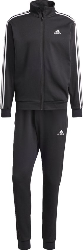 Survêtement adidas Sportswear Basic 3-Stripes Fleece - Homme - Zwart - S |  bol
