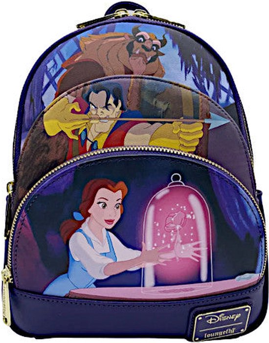Disney Loungefly Mini Backpack Beauty & the Beast Exclusive Edition