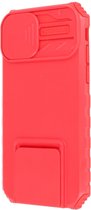 Geschikt voor Apple Iphone 13/14 Case - Rood – Case – Hoes – Bescherming Telefoon – Smartphone Case – Cadeau voor man /vrouw/ vaderdag