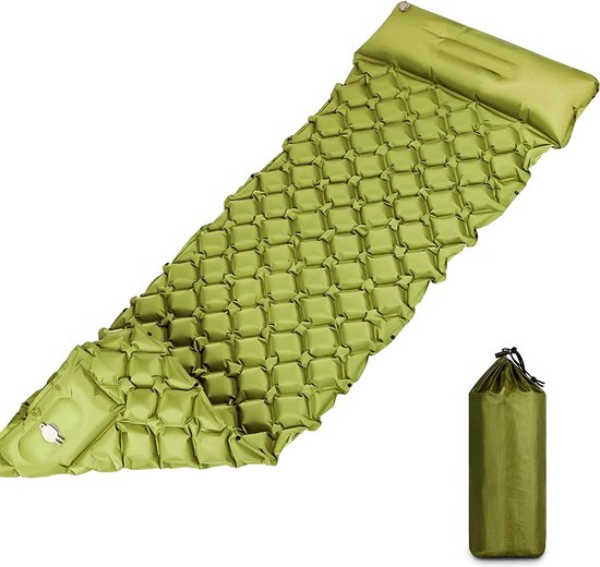 Grüezi Wool Camping Comfort Slaapmat -8°C | Forest Green / Anthracite