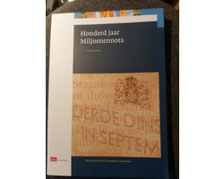 100 jaar Miljoenennota RA-Reeks