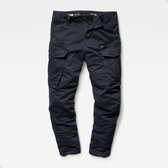 G-star Rovic Zip 3d Straight Tapered Jeans Zwart 33 / 32 Man