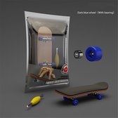Professioneel Fingerboard - Vinger skateboard - Mini Skateboard - Hoge kwaliteit - Blauw
