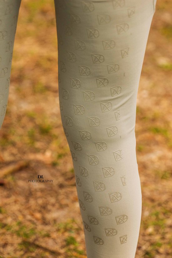 Donley - Acascalini – Grey - paardrijleggings - paardrijlegging - paardrijbroek - super fijne stof - maat 36 - paardenbroek - paardrij broek - paardrij legging - legging - siliconen grip - DONLEY