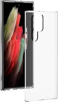 Bigben Connected, Case Geschikt voor Samsung Galaxy S22 Ultra zacht en ultradun, Transparant