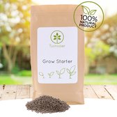 Grow Starter - 10kg - 200m² - Geeft jou nieuwe aanplant een goede start - 100% organische meststof voor de gehele tuin - Gazonmest - Tuinmest - Moestuin - hersluitbare verpakking