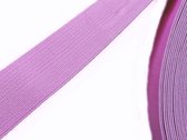 Elastiek - 1 meter - taille Band - 25mm breed - Roze voor naaien